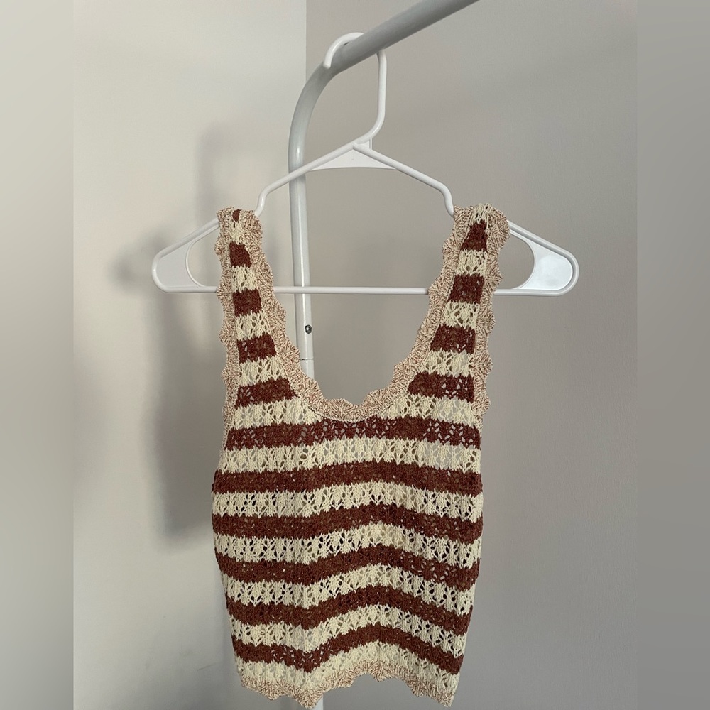 Mango Knit Top